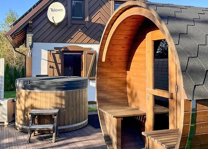 In With Sauna Semesterbostad Prokowo